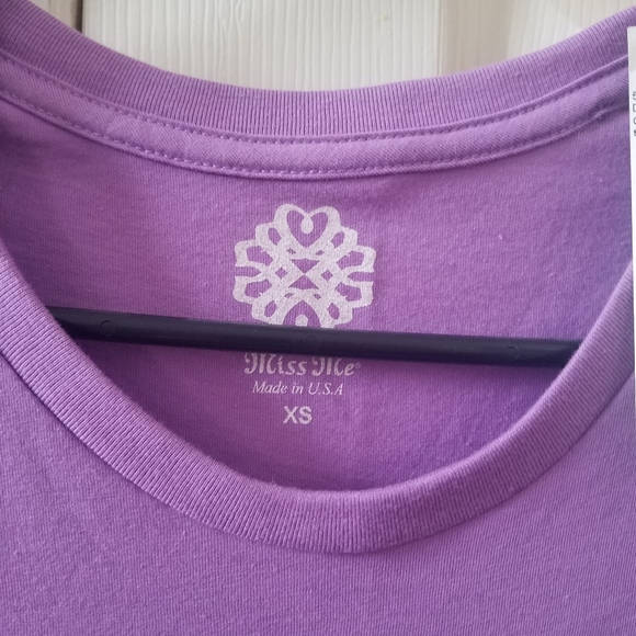 NOT AVAILABLE   NWT!! Women's MISS ME Short Sleeve Top XS - Picture 4 of 5